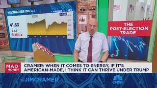 Jim Cramer on what sectors were unjustifiably in the red today [upl. by Atinal987]