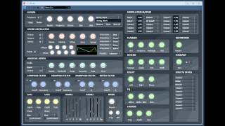 tfvst3 tunefish synthesizer by Brain Control [upl. by Anikat]