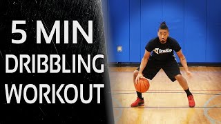 5 Minute Dribbling Workout to Improve Your Handles  Dribble Challenge [upl. by Valeria]