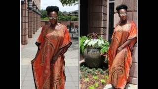 DIY  SIMPLE SUMMER CAFTAN [upl. by Yevi]