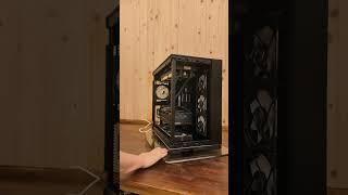 비싼 케이스와 비싼 그래픽카드 O11D EVO LIAN LI 011D EVO Gaming pc build rogstrix pcbuild gamingpc [upl. by Marciano233]