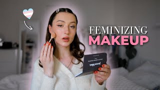 Feminizing Makeup Hacks  Transgender Tutorial  mtf [upl. by Apfelstadt422]