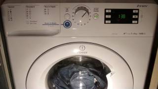 Washing Machine Indesit XWE 61452  quotProgram 3quot [upl. by Barbra95]