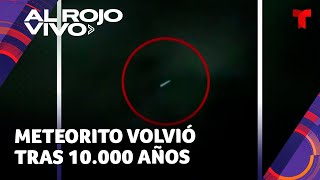 Meteorito vuelve a la Tierra e impacta después de 10000 años [upl. by Caddric]