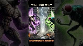 Super Mosquito vs Super Fly  battle biohazard marvel avengers shorts hulk animalbattle [upl. by Sandy]