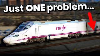 I rode Spain’s crazy TRACK CHANGING highspeed train [upl. by Shannah]