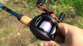 The simplest way to cast a baitcaster abu garcia [upl. by Menedez]