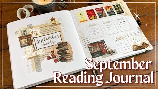 September Wrap Up  Reading Journal Spreads📖🕯️5 star reads monthly stats amp book spreads [upl. by Nahtal645]