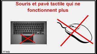 Problème souris problème pavé tactile solution [upl. by Cynarra341]