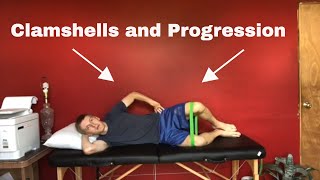 Clamshells  Hip Strengthening After Knee Replacement [upl. by Scarface]