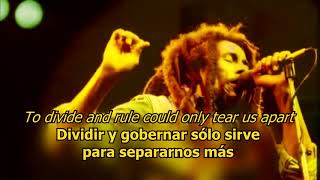 Zimbabwe  Bob Marley LYRICSLETRA Reggae [upl. by Redfield67]