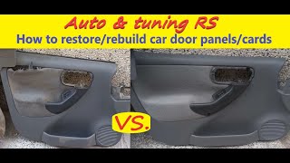 Door Panel Upholstering  How To Repair And Upholstery Door Panels  DIY Door Panel Fabric [upl. by Eseerahs605]