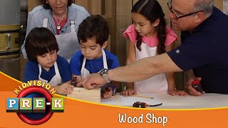 Wood Shop  Virtual Field Trip  KidVision PreK [upl. by Yasibit423]