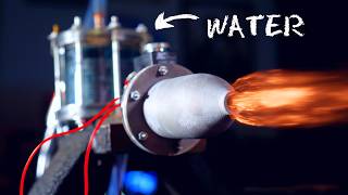 ROCKET that LITERALLY BURNS WATER as FUEL [upl. by Richart]