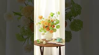 Floral Arrangement Collection flowersshortsartdiyhomedecortrending [upl. by Christina256]