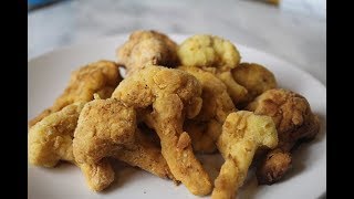 Crispy Fried Cauliflower Recipe  SisterDIYcom [upl. by Nudnarb]