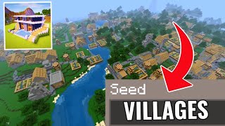 Village Seed For Craft World Block Game 3D 5 VILLAGES [upl. by Nnael]