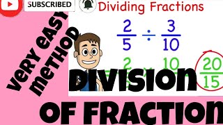 Fraction for class 5 division   class   NCERT solutions maths mathstricks [upl. by Masry]