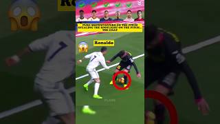 Vinicius VS Bellingham VS Mbappe VS Neymar VS Messi VS Ronaldo  Nutmegs Challenge 😳😁⚽️ [upl. by Aulea]