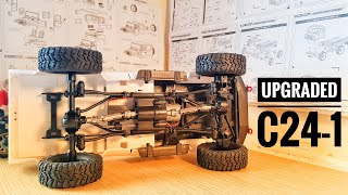 Upgrading the WPL C241 Heres how to make an Awesome truck ever Better [upl. by Liddle268]