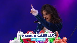 Camila Cabello  ‘Bad Things’ live at Capital’s Summertime Ball 2018 [upl. by Rebak]