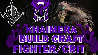 Predecessor  BUILD CRAFT KHAIMERA  FIGHTERCRIT predecessor [upl. by Knowland891]