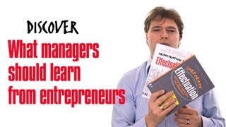 What managers should learn from expert entrepreneurs [upl. by Nahtaoj768]