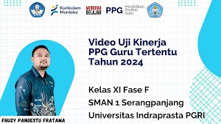 Video Praktik Pembelajaran UKIN PPG Daljab Guru Tertentu Tahun 2024  Matematika [upl. by Akcimat]