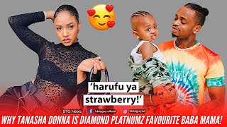 WHY TANASHA DONNA IS DIAMOND PLATNUMZ FAVOURITE BABY MAMABTG News [upl. by Tarsuss]