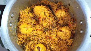 अंड्याची बिर्याणी  Restaurant Style Egg Biryani Recipe In Marathi  Anda Biryani [upl. by Yggep]