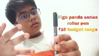 Figo liquid ink pen  Reviewing figo roller pen  ₹10 budget range 🔥🔥 [upl. by Etteluap]