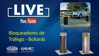 Live Bloqueadores de Tráfego  Bollards FAAC [upl. by Surovy]