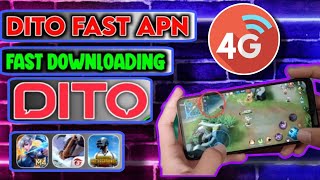 FASTEST INTERNET DATA USING APN SETTINGS  NEW DITO APN SETTINGS 2023 [upl. by Muraida]