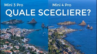 DJI Mini 4 Pro vs Mini 3 Pro  Quale Scegliere per Fotografia [upl. by Winzler958]