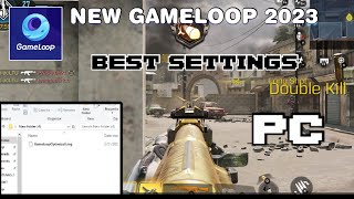 NEW Gameloop Settings For Call of Duty Mobile  COD Mobile Gameloop Best Settings 2023 DECEMBER [upl. by Yeung542]