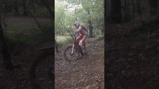 Trials bike riding Devon’s bikersrest section trials alpinestars renthal michelin grips s3 [upl. by Nevar]