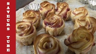 How to make Apple Tart Roses with The French Baker TV Chef Julien from Saveurs Dartmouth UK [upl. by Dottie]