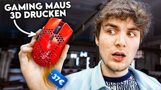 Gaming Maus aus dem 3D Drucker Selbstexperiment [upl. by Peddada438]