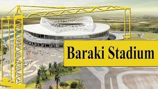 ملعب براقي تقوية الأرضيةالأشغال غير متوقفة stade de Baraki avancement des travaux [upl. by Augusto]