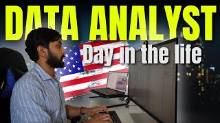 Day in the Life of a Data Analyst in USA [upl. by Keely697]