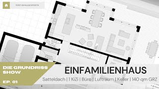 Die Planung eines großzügigen Einfamilienhauses  Grundriss Show Ep 1 [upl. by Mckeon223]