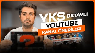 En Detaylı YKS Kanal Önerileri 2025 YKS Özel Tüm Dersler 40 Kanal Önerisi yks yks2025 [upl. by Nicolas211]