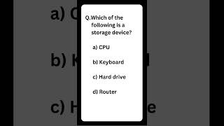 Storage device in computercomputerscience ytshorts tytshorts quizcsconceptsbymohan [upl. by Constancia]