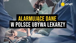 Alarmujące dane W Polsce ubywa lekarzy DANE ZA LATA 20112022 [upl. by Airotel]