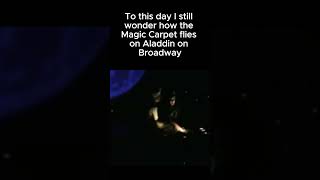 A Whole New World  Aladdin on Broadway 🤯 trending broadway actor theater music singer song [upl. by Pegasus249]