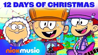 Loud House 12 Days Of Christmas Lyric Video 🎄  Nick Music [upl. by Nanyk]