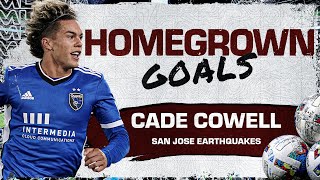 How Cade Cowell went from prodigy to MLS AllStar for San Jose  Homegrown Goals [upl. by Ayojal]