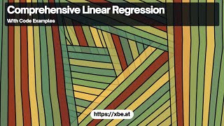 Comprehensive Linear Regression [upl. by Roshan547]