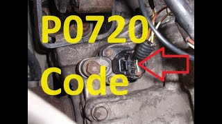 Causes and Fixes P0720 Code Output Speed Sensor Circuit Malfunction [upl. by Airdnua]