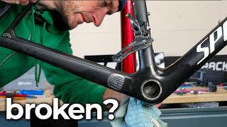 Rebuilding a £400 Specialized Tarmac on a Budget [upl. by Thorlie742]